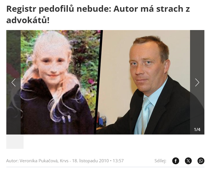 Registr pedofilů